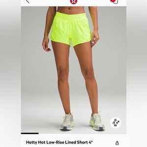 lululemon hotty hot shorts